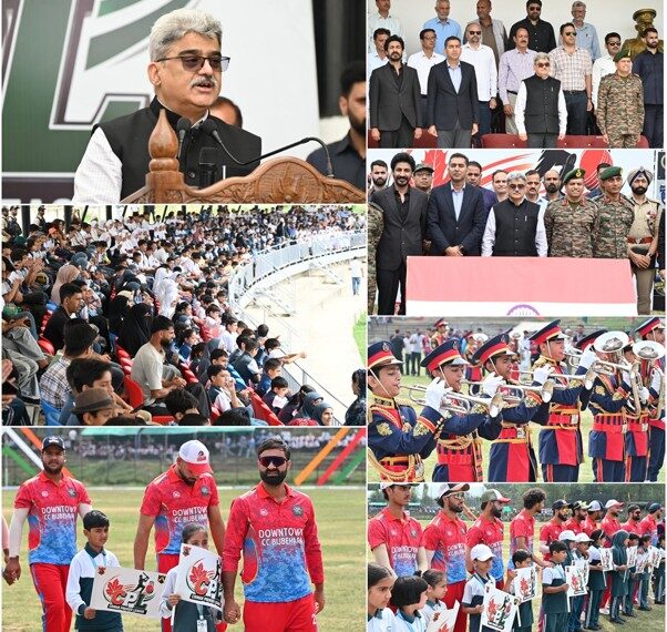 Chinar Premier League 2026 : CS inaugurates knockout phase; says tourney brings together youth from Jammu, Kashmir, Ladakh
