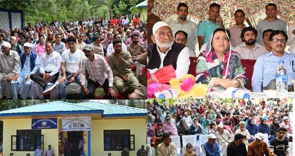 Sakeena Itoo inaugurates new AYUSH building at Khaloora, DH Pora