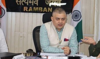 Amit Sharma reviews preparations for Census-2027 phase-II in snow-bound areas of Ramban