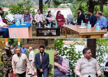 Justice Sanjeev Kumar visits Teetwal, inspects Camp Court, Legal Aid Clinic
