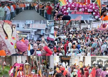 Holy Mace of annual Shree Machail Mata Ji Yatra 2026 leaves for Paddar