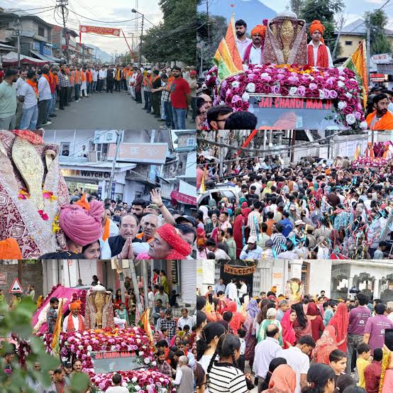 Holy Mace of annual Shree Machail Mata Ji Yatra 2026 leaves for Paddar
