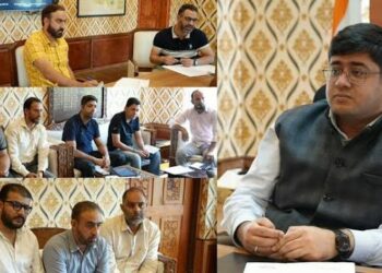 DC Ganderbal reviews preparations for Census 2027 in snow-bound areas