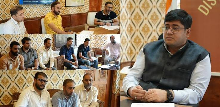 DC Ganderbal reviews preparations for Census 2027 in snow-bound areas