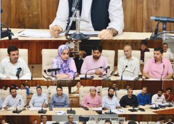 District Capex Budget 2026-27: DC Srinagar reviews status of works