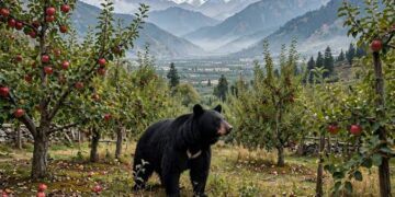 Bear injures two in Kulgam orchard
