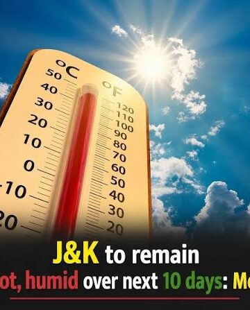 J&K to remain hot, humid over next 10 days: MeT