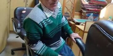 CS mourns demise of the staff member, Manzoor Ahmad Sheikh