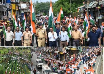 Har Ghar Tiranga Campaign : Mega Tiranga rally held in Kulgam