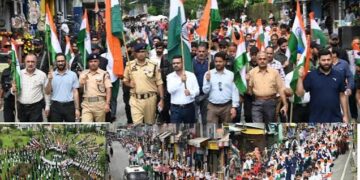 Har Ghar Tiranga Campaign : Mega Tiranga rally held in Kulgam