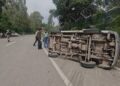 Man killed, 11 injured in Rajouri accident