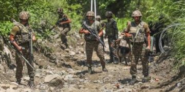 Security forces step up vigil along LoC, border