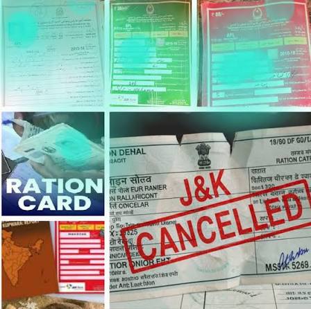 49,810 ration cards deleted in J&K over five years