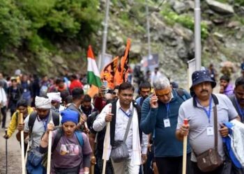 Amarnath Yatra crosses 4.64 lakh, fresh batch of 1,056 leaves Jammu