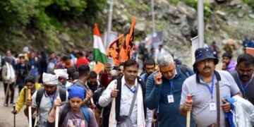 Amarnath Yatra crosses 4.64 lakh, fresh batch of 1,056 leaves Jammu