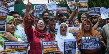 Apni Party, PDP protest power tariff hike, demand rollback