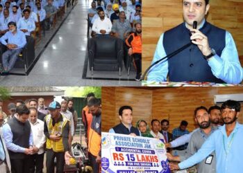DC Budgam inaugurates training programme for drivers, support staff of private schools