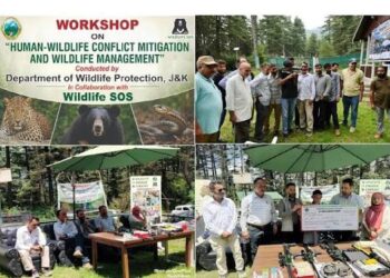 Human-Wildlife Conflict Mitigation : Wildlife Division Shopian conducts Capacity Building Workshop at Shikargah
