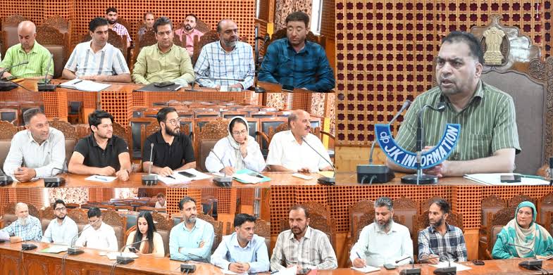 ADDC Shopian reviews Youth Engagement Programme