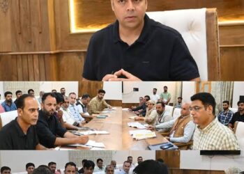 DC Anantnag reviews progress under Mission YUVA