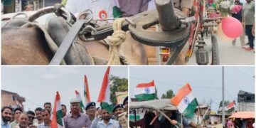 Sopore rides high on patriotism with unique Tonga Tiranga Rally
