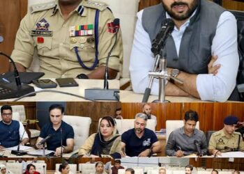 DC Srinagar, SSP review anti-drug measures in District NCORD meeting