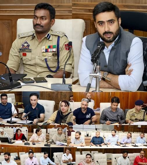 DC Srinagar, SSP review anti-drug measures in District NCORD meeting