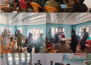DLSA Ganderbal initiates steps for establishment of Village Legal Aid Clinics at Anderwan