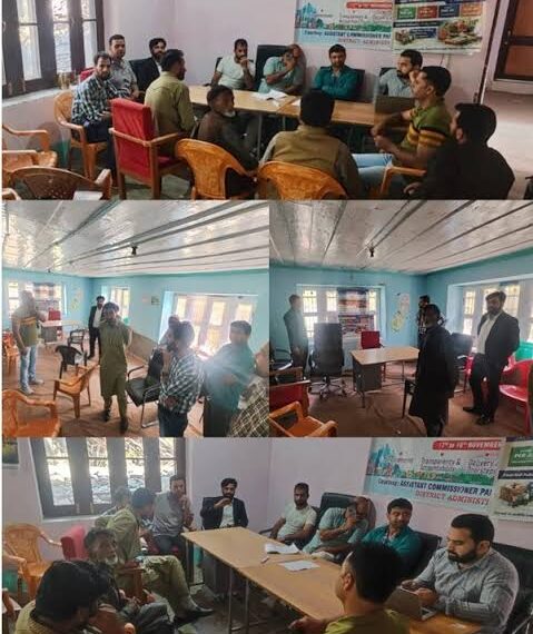 DLSA Ganderbal initiates steps for establishment of Village Legal Aid Clinics at Anderwan