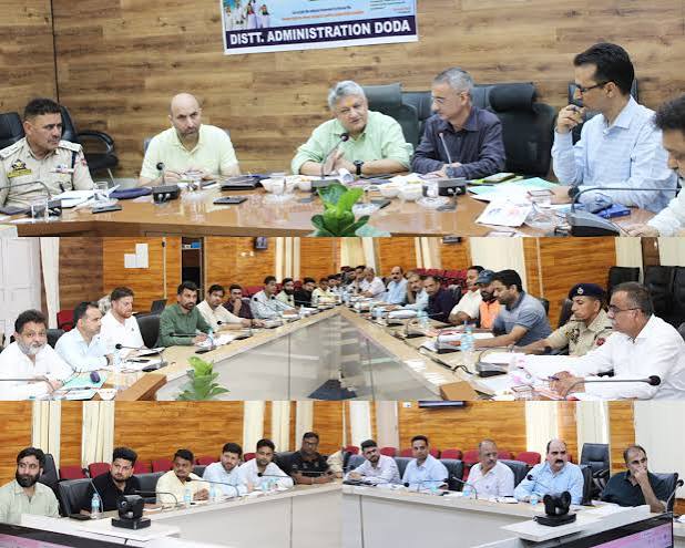 Transport Commissioner reviews road safety measures in Doda