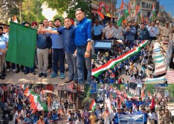 Rally taken out in Nowshera amid patriotic fervour