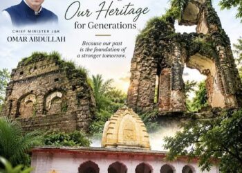 Promoting Heritage-led Tourism : Govt approves 3 major heritage conservation projects worth Rs 18.60 Cr across J&K