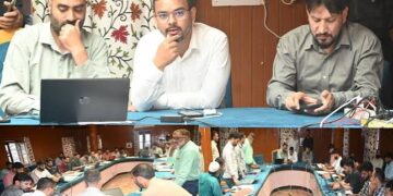 DC reviews Farmer’s ID Generation Camp under Agristack project in Kulgam