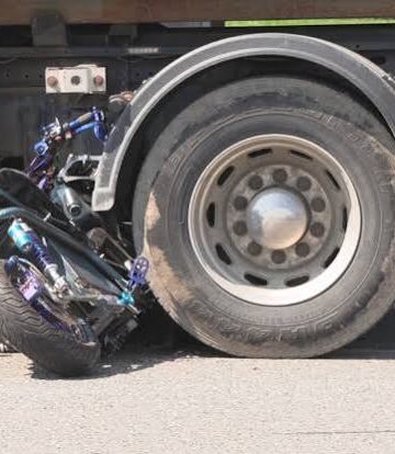 Man killed after scooty collides with truck