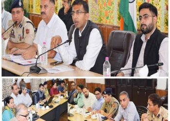Principal Secretary Culture, Div Com review I-Day celebrations preparations