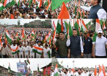 People from all walks of life come together with enthusiasm, patriotic fervour in Anantnag