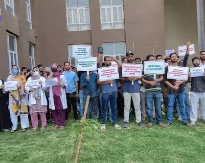 Employees of five new GMCs begin indefinite strike over pending recruitment rules