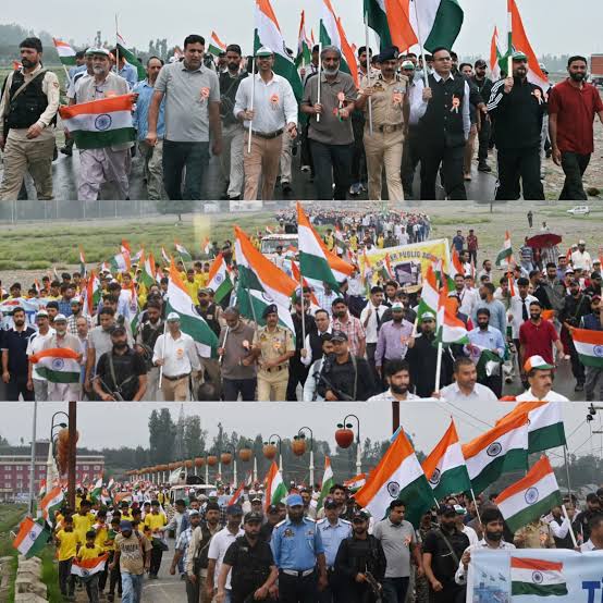 Grand Tiranga rally echoes with Patriotism in Shopian
