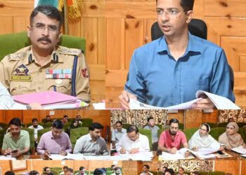 DC Shopian chairs District-Level NCORD meeting