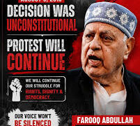 Aug 5 move was unconstitutional: Dr Farooq