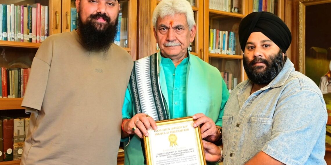Delegations call on LG Sinha