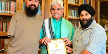 Delegations call on LG Sinha
