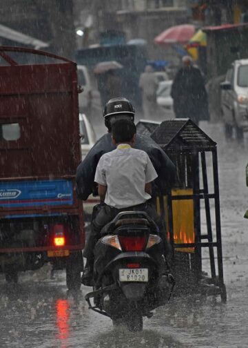 July rainfall breaks 8-month deficit spell in J&K, records 35 pc surplus
