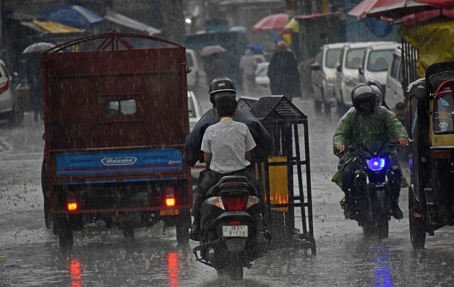 July rainfall breaks 8-month deficit spell in J&K, records 35 pc surplus