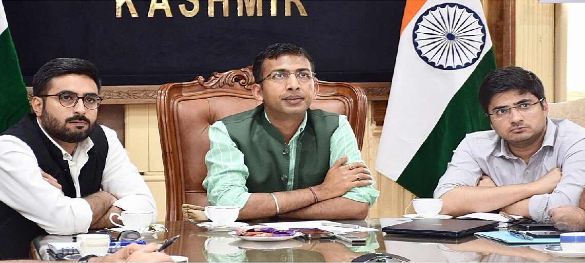 Div Com Kashmir reviews preparations for Eid Milad-un-Nabi, Friday Following