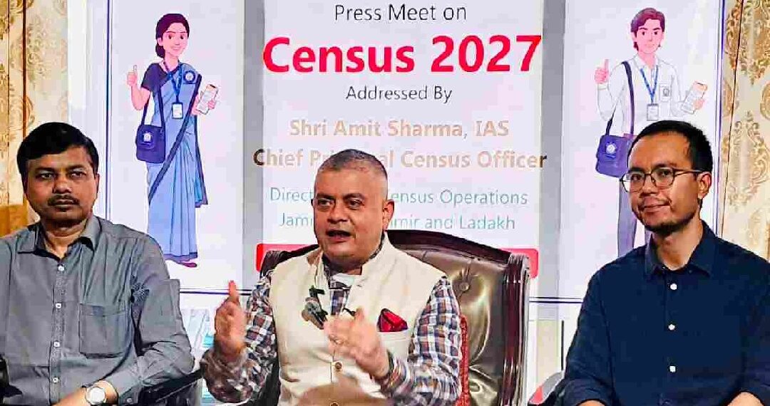 === Census-2027 === Population enumeration in 1115 villages, 3 municipalities of J&K to begin today
