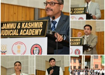 Issues Related to Narcotics : 1 day sensitisation Programme held at J&K Judicial Academy Srinagar