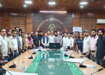 Agriculture Department Kashmir conducts first batch of Karmayogi Kartavya Karyakram