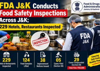 FDA conducts 229 Food Safety Inspections of hotels, restaurants