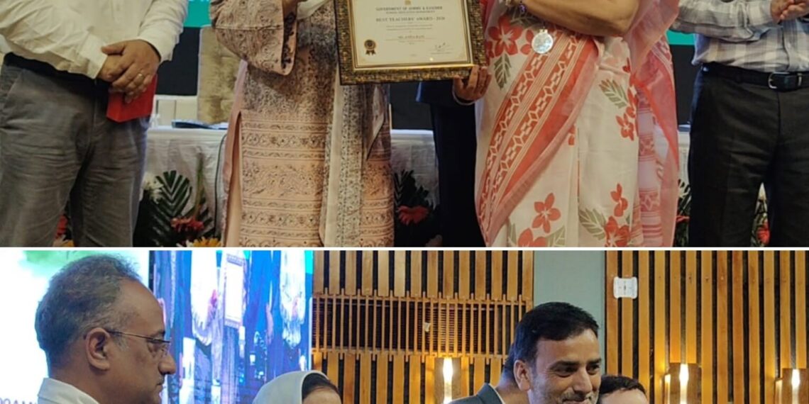 Teachers’ Day Celebrations : Teachers torchbearers of nation, Govt committed to strengthening education ecosystem: Sakeena Itoo